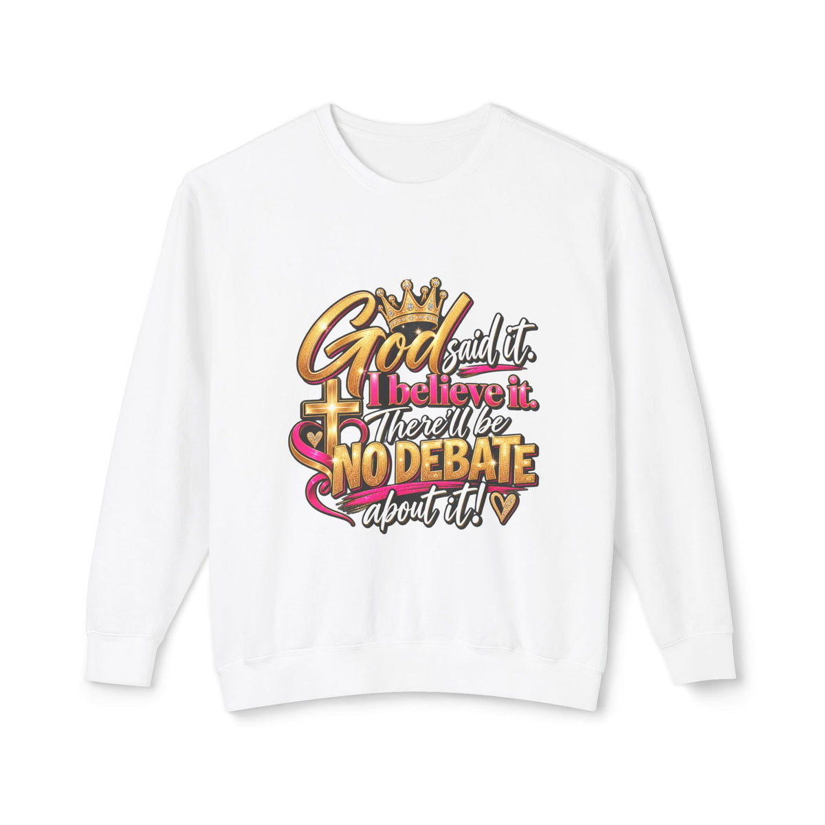 Unisex Lightweight Crewneck Sweatshirt