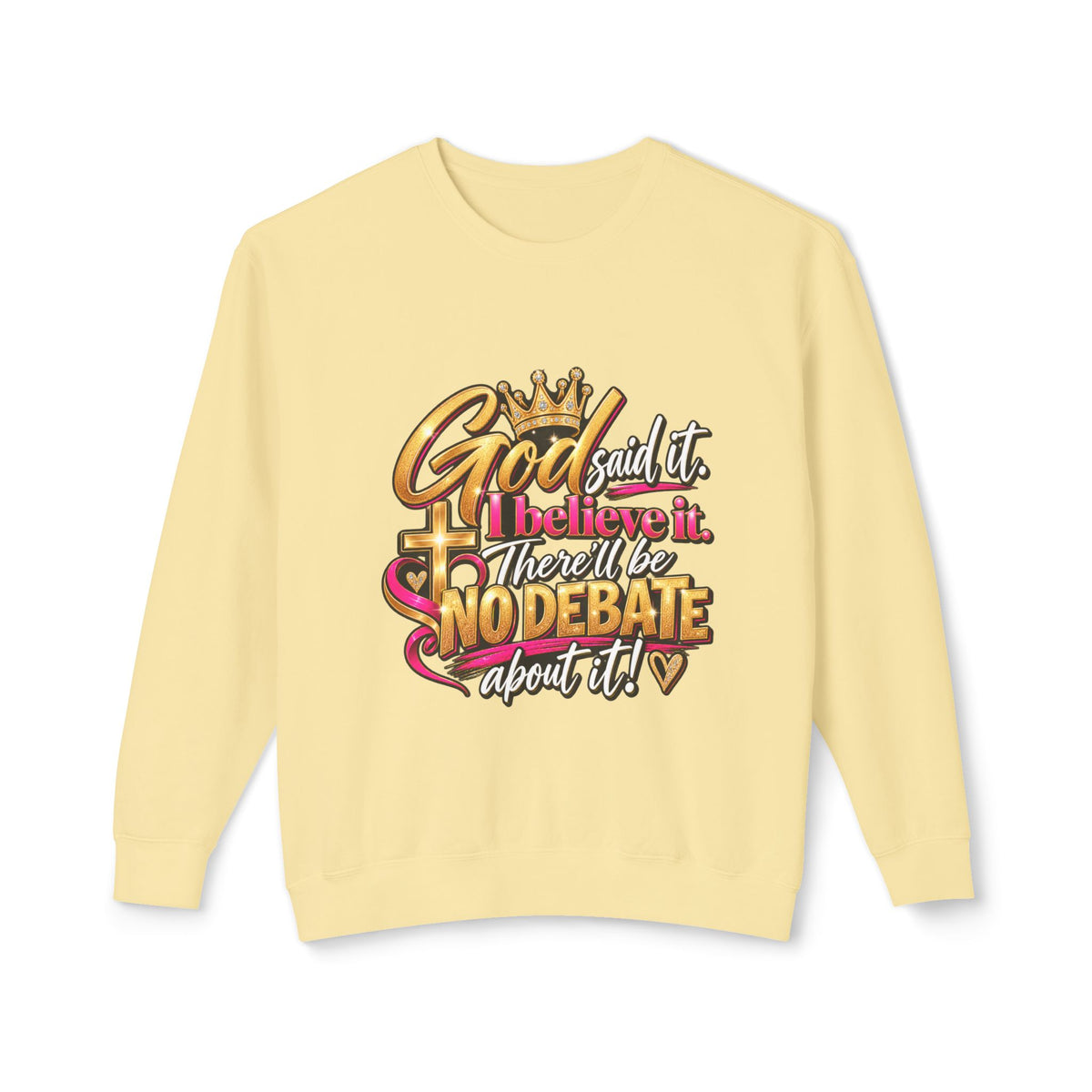Unisex Lightweight Crewneck Sweatshirt