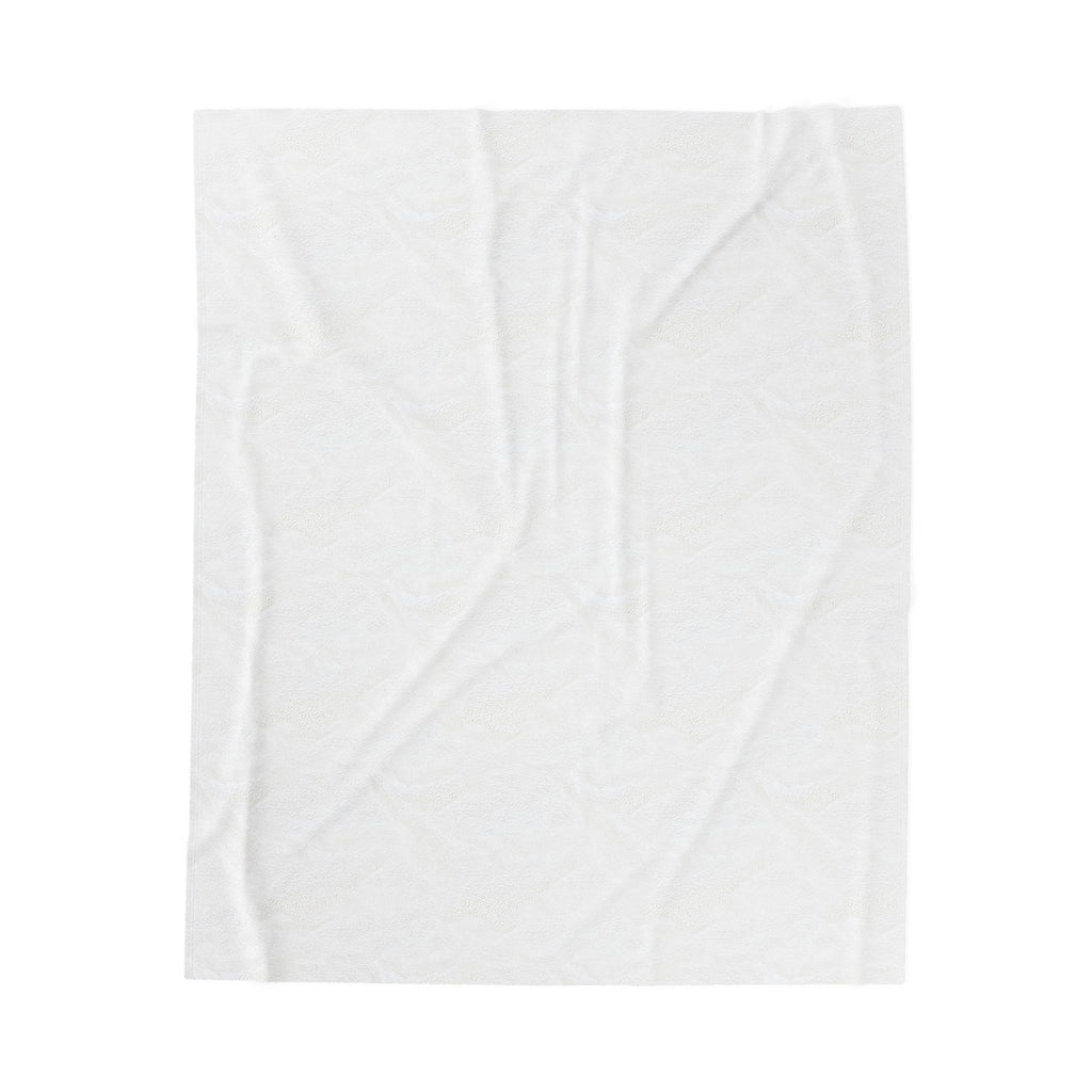 Faith Quote Velveteen Blanket — "God Said It, I Believe It" Christian Throw