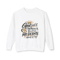 God Said It I Believe It Crewneck Sweatshirt