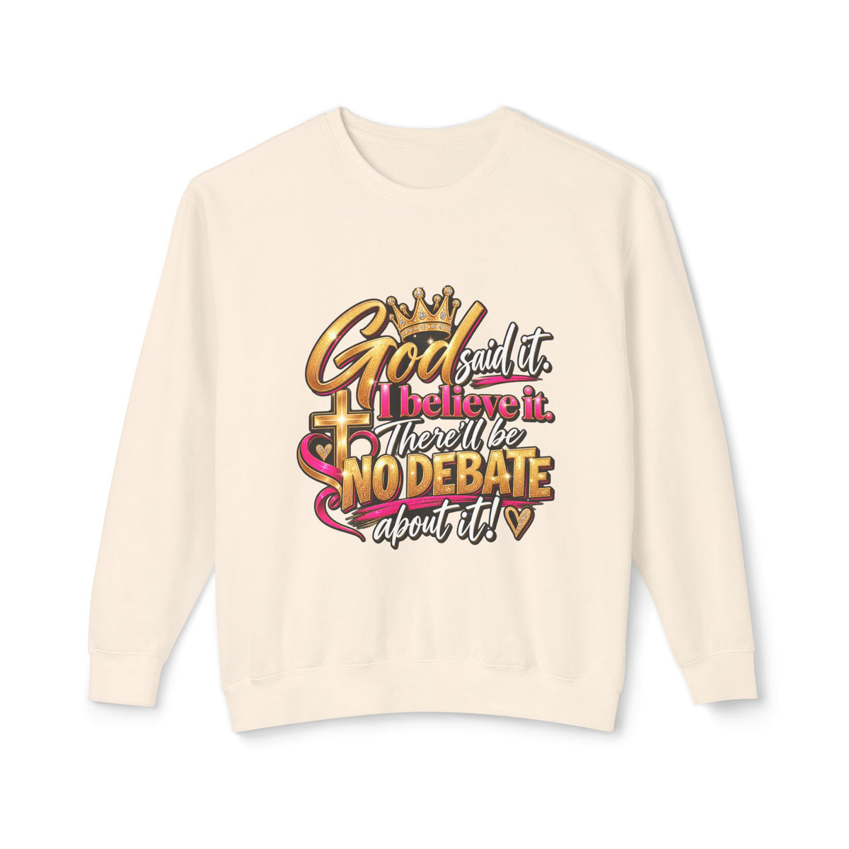 Unisex Lightweight Crewneck Sweatshirt