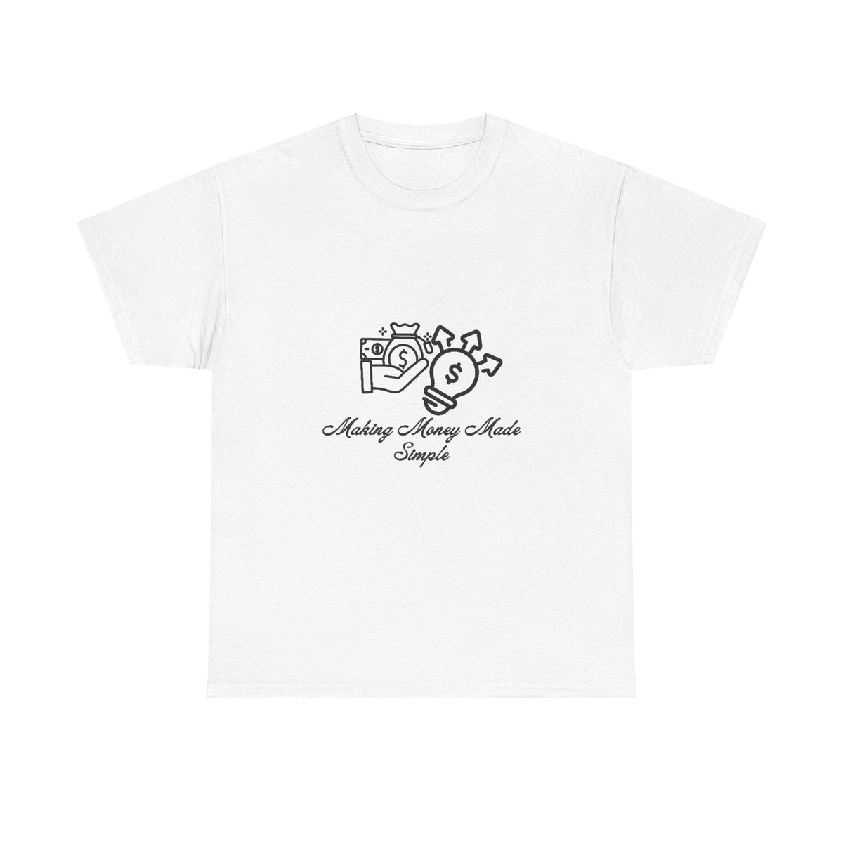 Money Making Made Simple Unisex T-Shirt, Casual Graphic Tee, Creative Gift, Photography Lover Shirt, Everyday Wear, Birthday Present