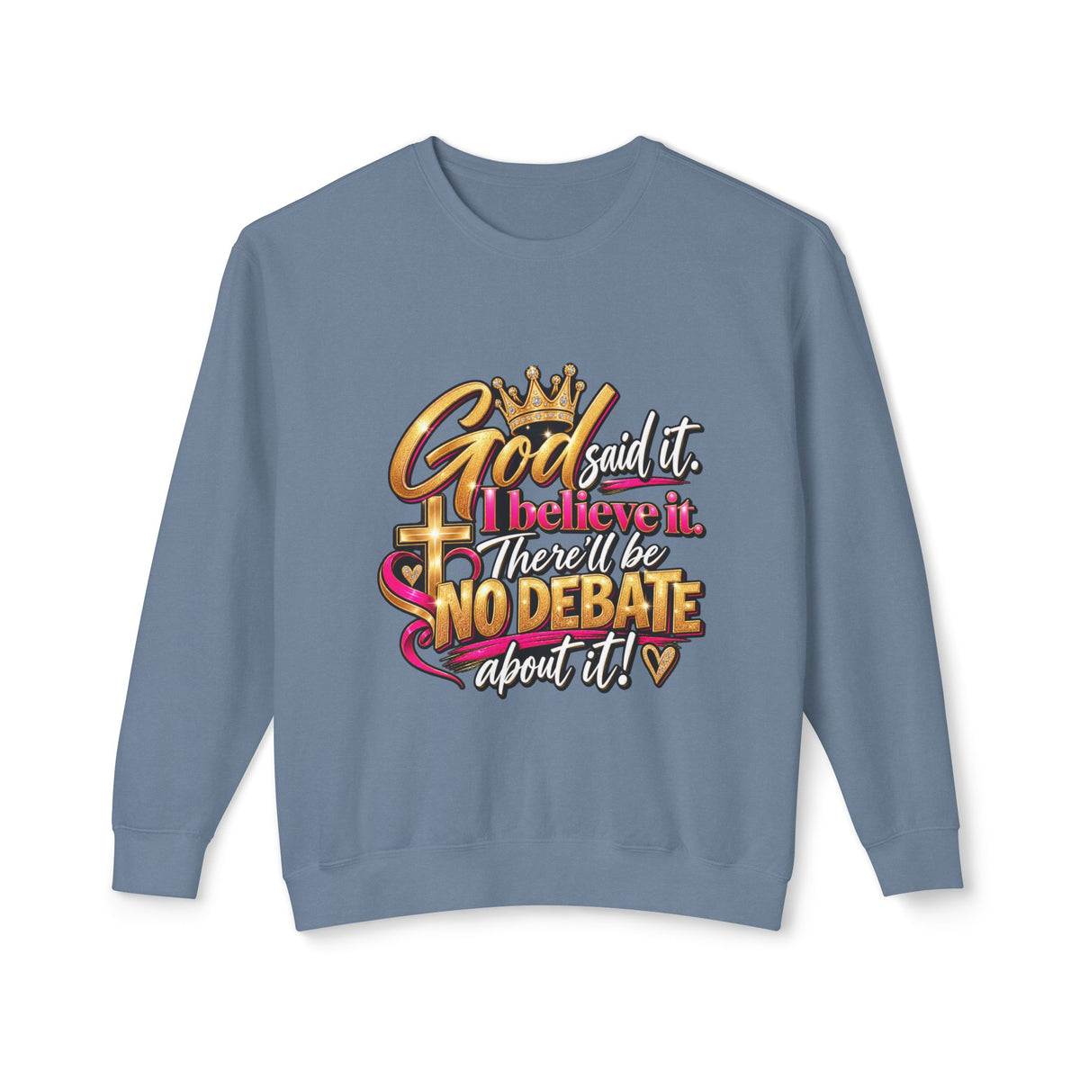 Unisex Lightweight Crewneck Sweatshirt