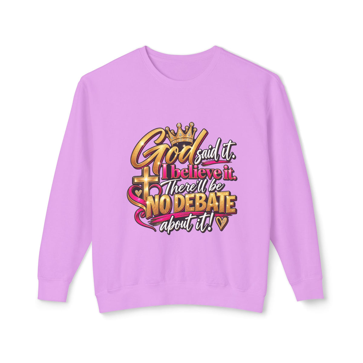 Unisex Lightweight Crewneck Sweatshirt