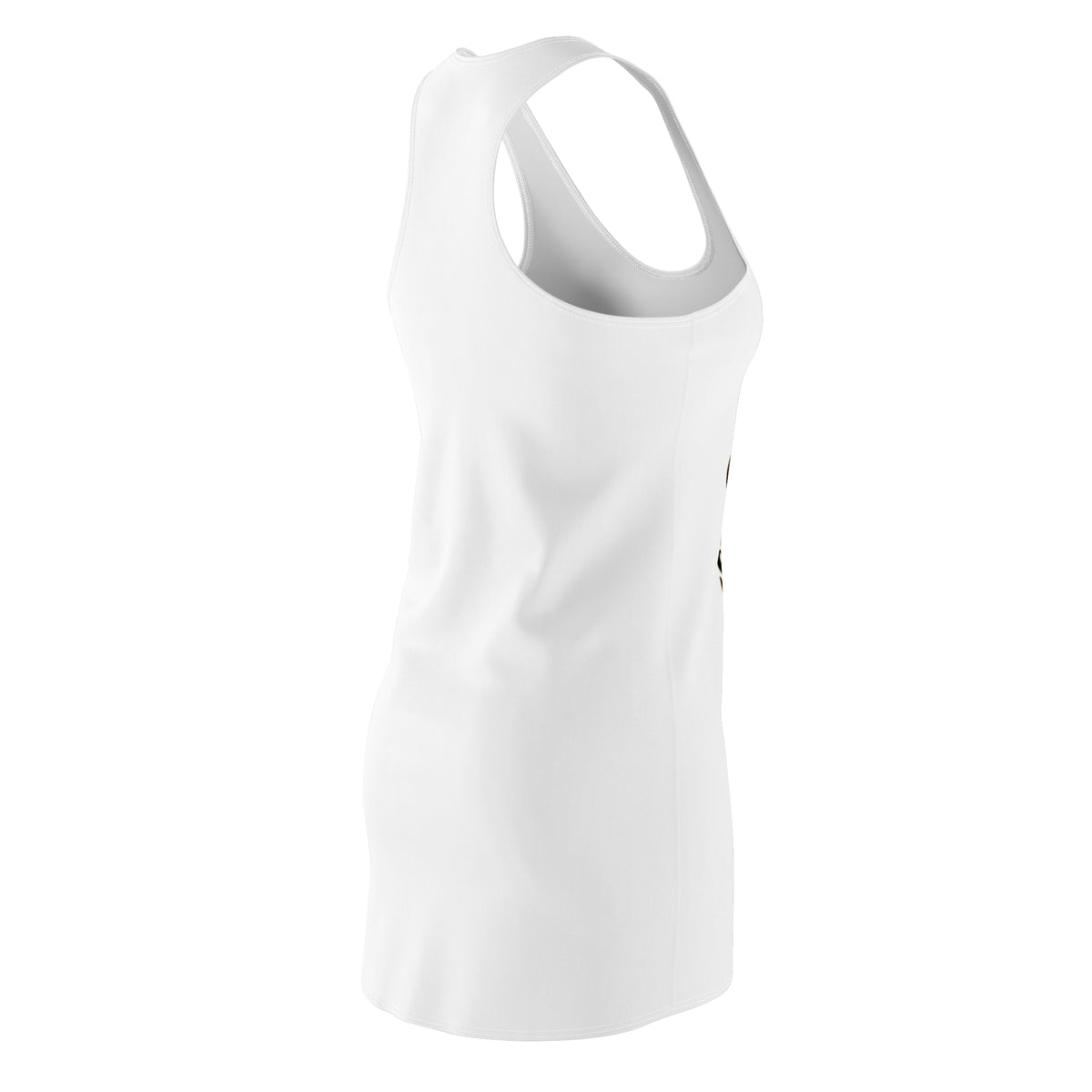 Racerback Dress — “She Prays She Waits She Trusts She Receives” Inspirational Christian Dress