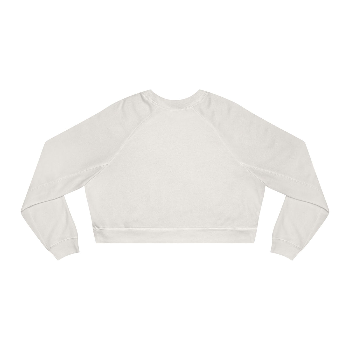 Cropped Pullover – “God Isn’t Finished With Me Yet” Inspirational Graphic Pullover